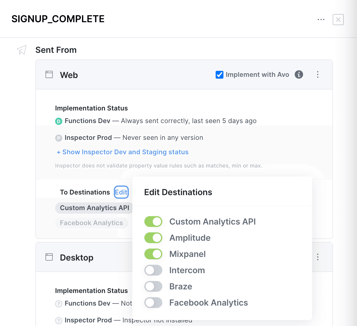 Web source details