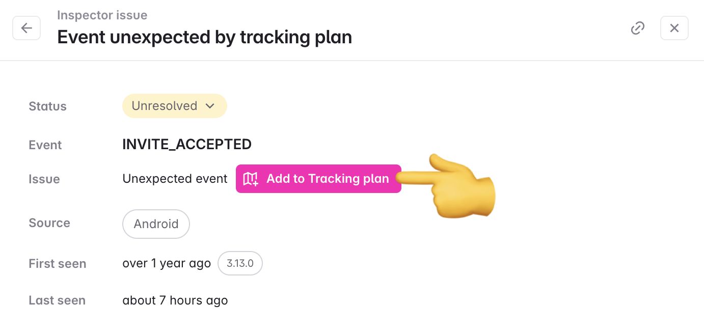 Add single event from issue image